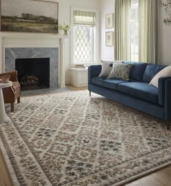 Laurel Parquet Power Loomed Rug