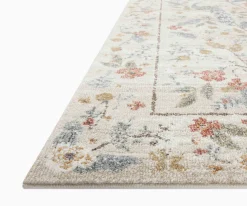 Laurel Peacock Garden Power Loomed Rug