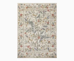 Laurel Peacock Garden Power Loomed Rug