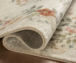 Laurel Strawberry Fields Medallion Power Loomed Rug