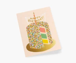 Layer Cake Birthday Card