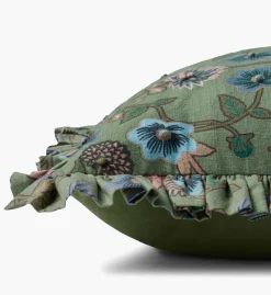 Maple Embroidered Pillow