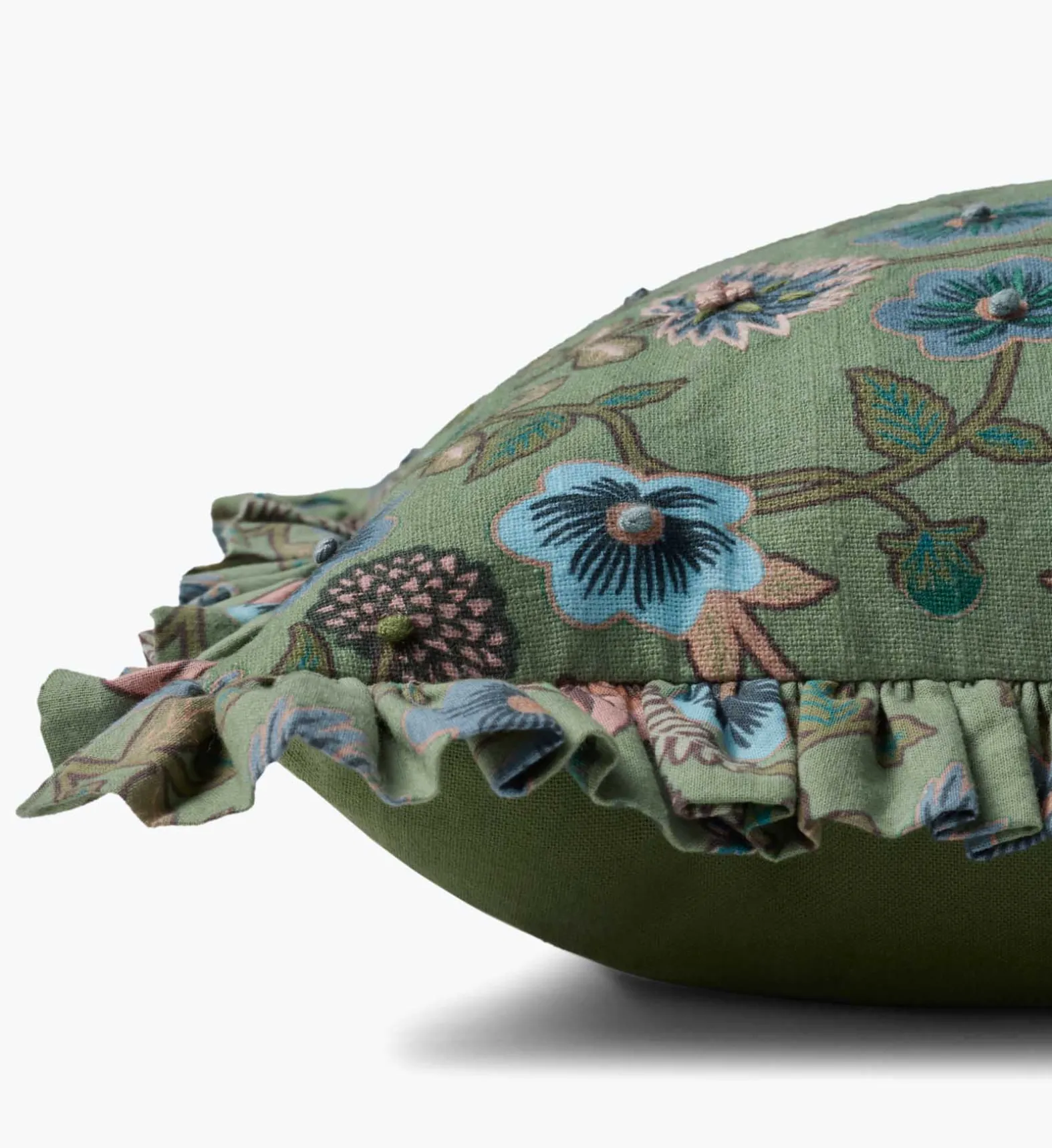 Maple Embroidered Pillow