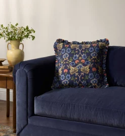Maple Embroidered Pillow