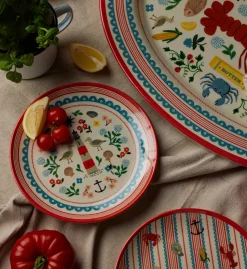 Melamine Assorted Dessert Plates