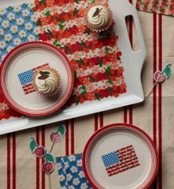 Melamine Serving Platter with Handles