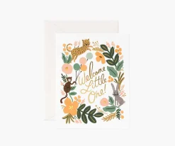 Menagerie Baby Card