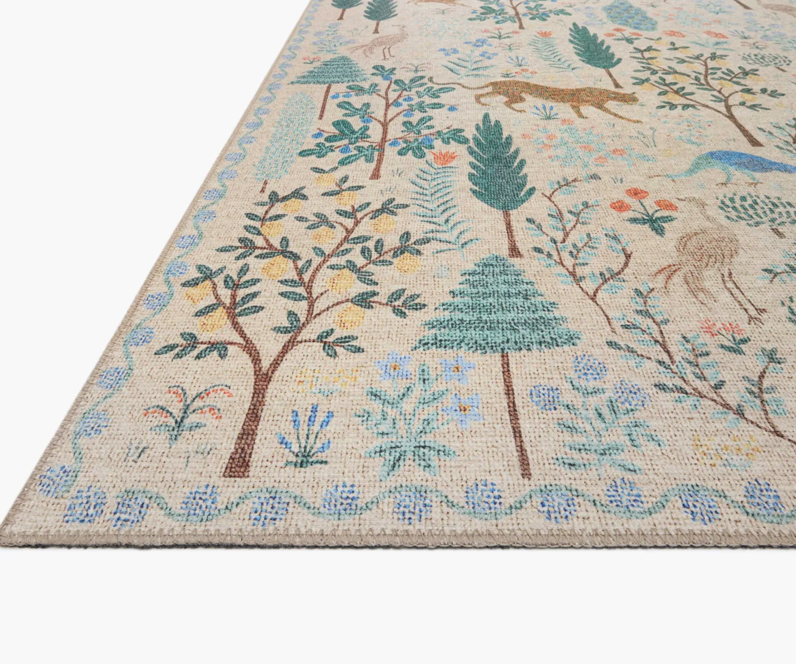 Menagerie Forest Printed Rug
