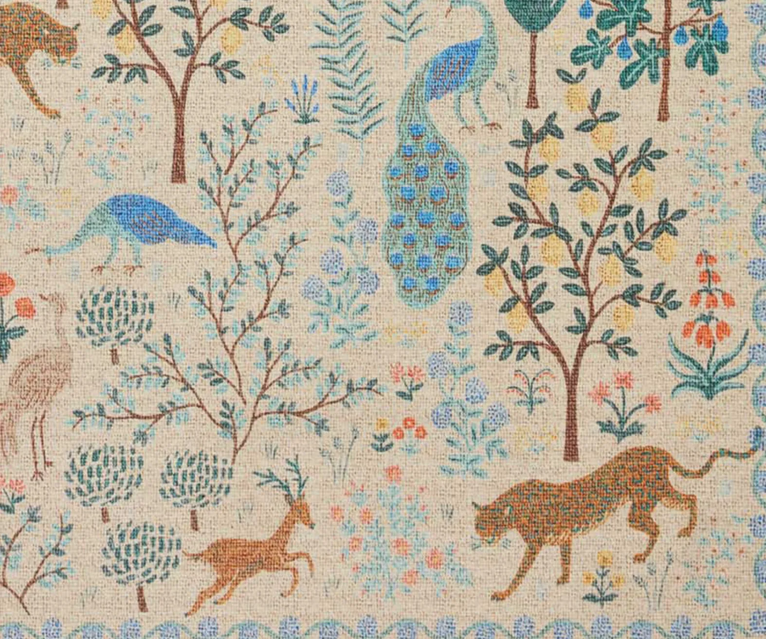 Menagerie Forest Printed Rug