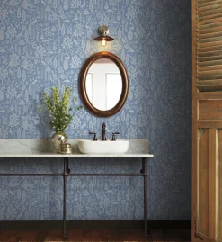 Menagerie Toile Wallpaper