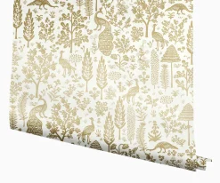 Menagerie Toile Wallpaper