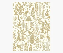 Menagerie Toile Wallpaper