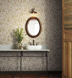 Menagerie Toile Wallpaper