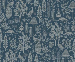 Menagerie Toile Wallpaper