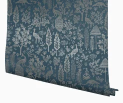 Menagerie Toile Wallpaper