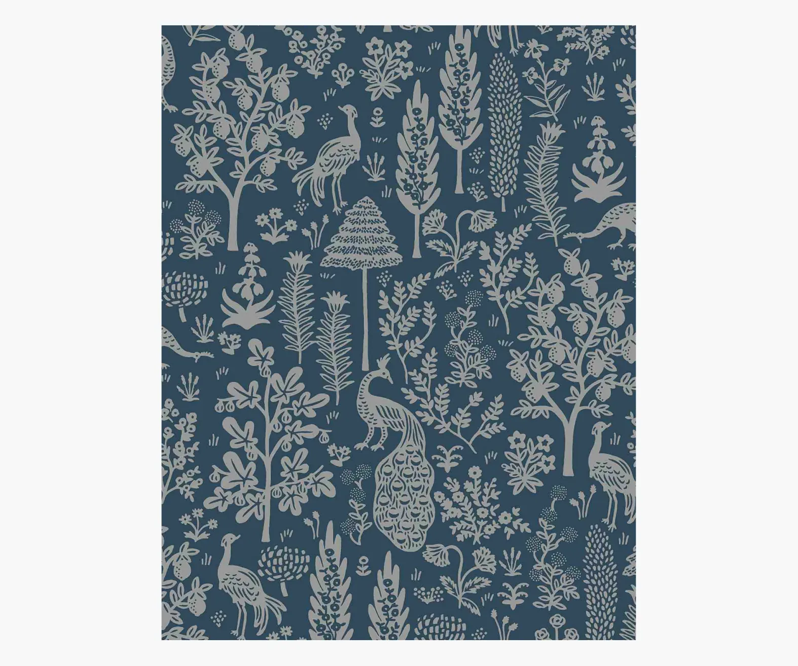 Menagerie Toile Wallpaper