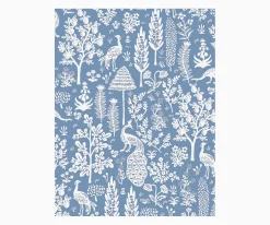 Menagerie Toile Wallpaper Sample