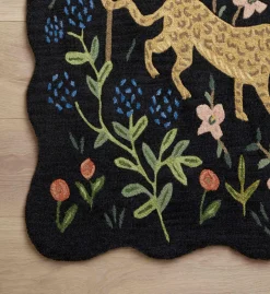 Menagerie Wool-Hooked Rug