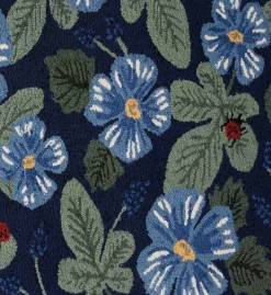 Minnie Fig Leaf Wool-Hooked Rug