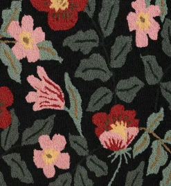 Minnie Primrose Wool-Hooked Rug