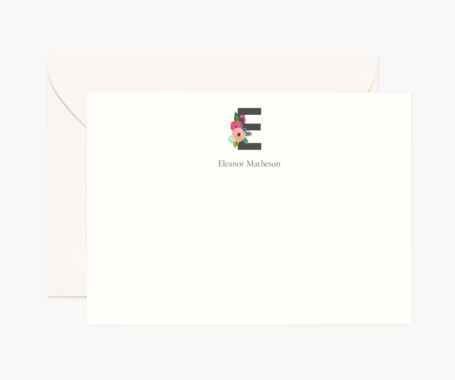 Monogram Personalized Stationery