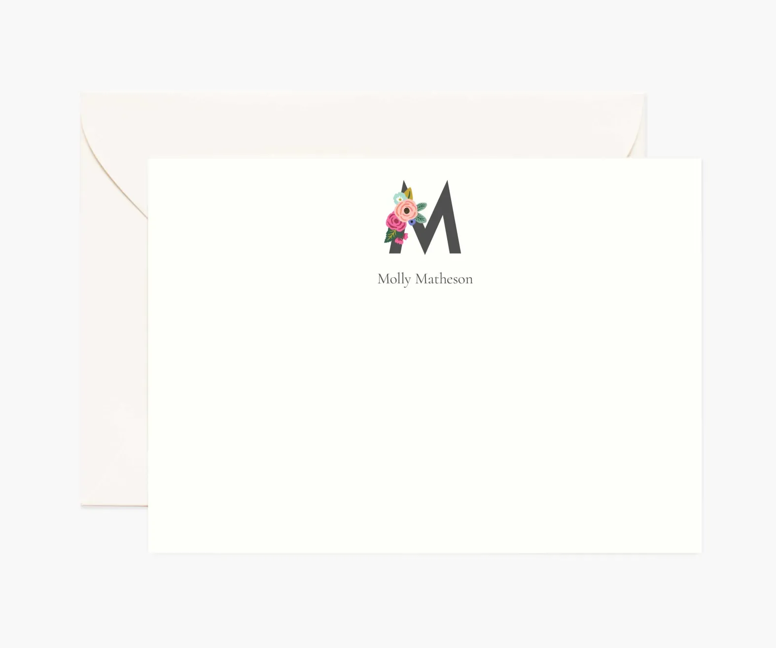Monogram Personalized Stationery