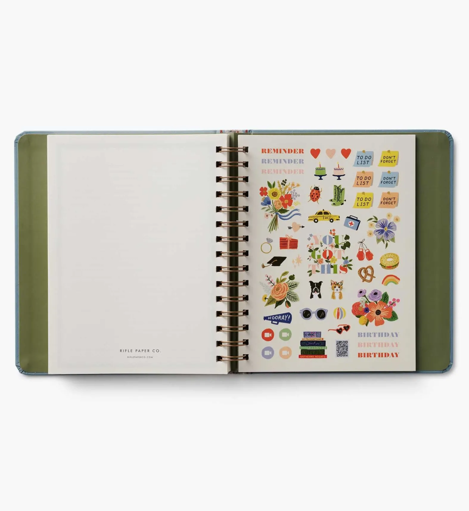 2026-2027 17-Month Academic Covered Spiral Planner