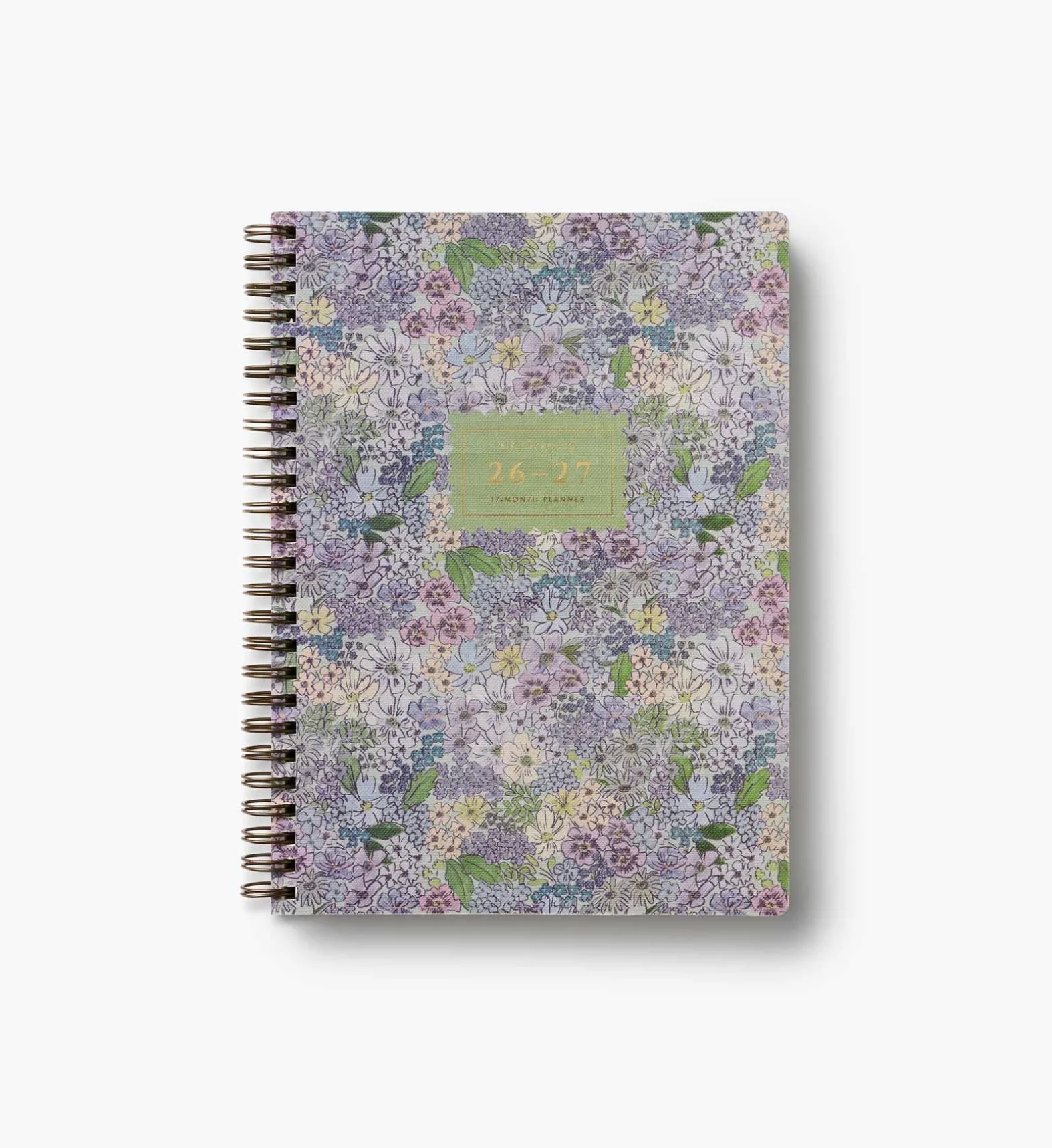 2026-2027 17-Month Academic Softcover Spiral Planner