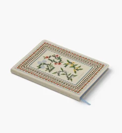 2027 12-Month Embroidered Bookbound Planner