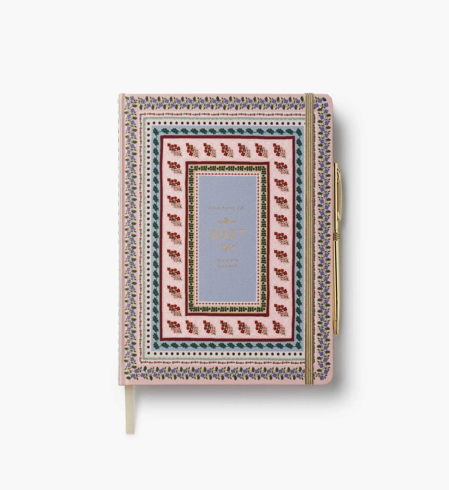 2027 12-Month Hardcover Planner with Pen