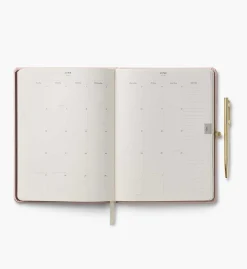 2027 12-Month Hardcover Planner with Pen