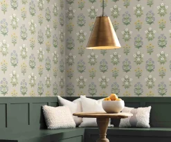 Mughal Rose Wallpaper