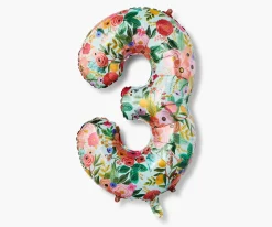 Numbered Foil Balloon