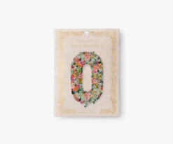 Numbered Foil Balloon