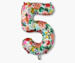 Numbered Foil Balloon