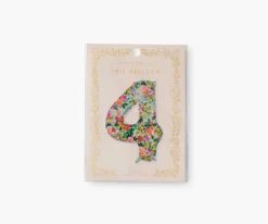 Numbered Foil Balloon