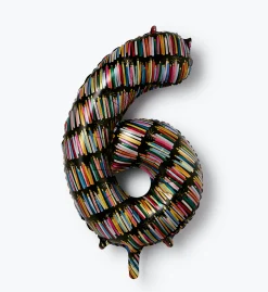 Numbered Foil Balloon