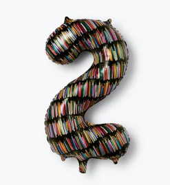 Numbered Foil Balloon