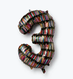 Numbered Foil Balloon