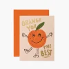 Orange You The Best Love & Friendship Card