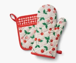 Oven Mitt and Pot Holder Set