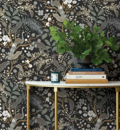 Peacock Garden Peel & Stick Wallpaper