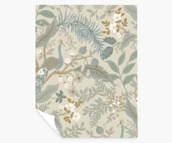 Peacock Garden Peel & Stick Wallpaper