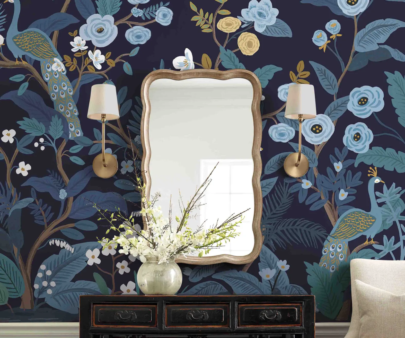 Peacock Wallpaper Mural