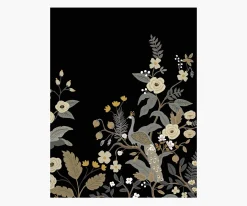 Peacock Wallpaper Mural Sample