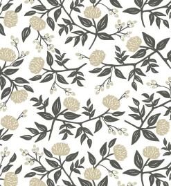 Peonies Peel & Stick Wallpaper