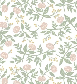 Peonies Peel & Stick Wallpaper Sample