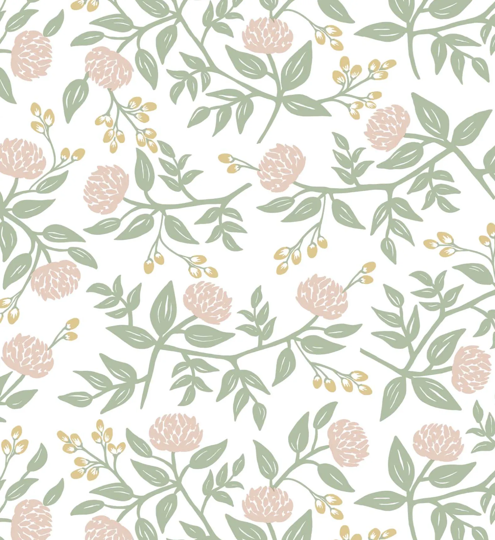 Peonies Peel & Stick Wallpaper Sample