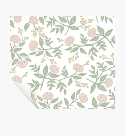 Peonies Peel & Stick Wallpaper