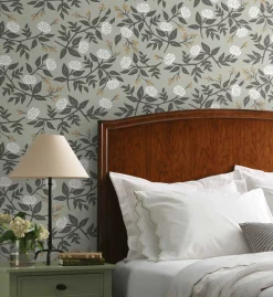 Peonies Peel & Stick Wallpaper